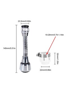 360 Rotate Swivel Water Saving Tap Aerator Silver - v1560144036/N26078578A_4