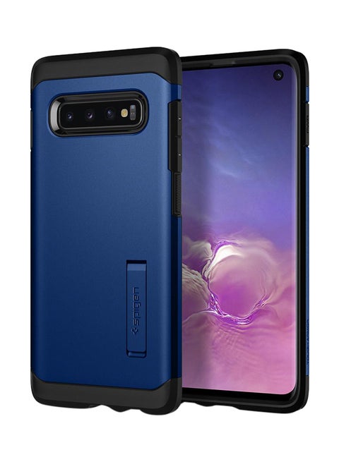 Tough Armor Protective Case Cover For Samsung Galaxy S10 Prism Blue