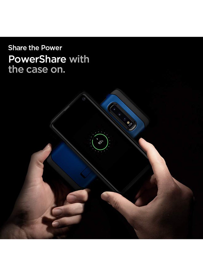 Tough Armor Protective Case Cover For Samsung Galaxy S10 Prism Blue