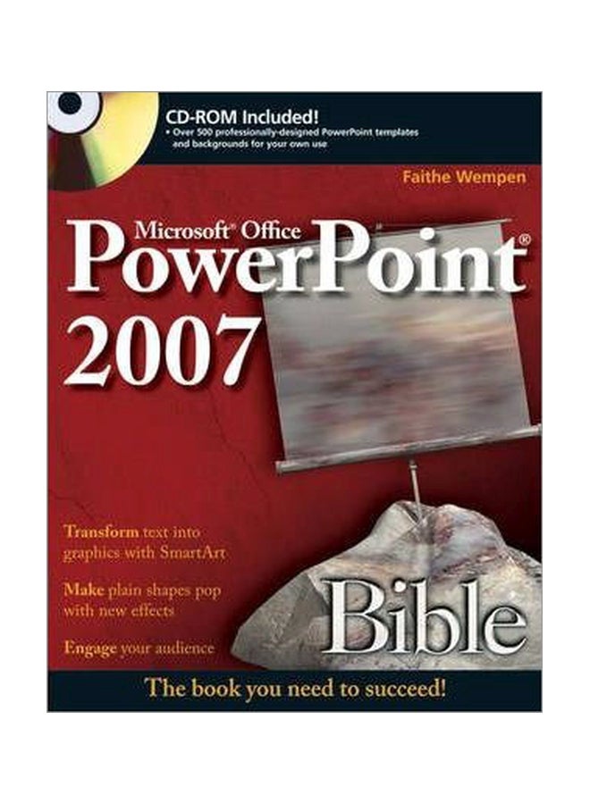 Powerpoint 2007 Bible Paperback English by Faithe Wempen - 39140 