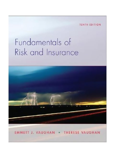 Fundamentals Of Risk And Insurance Hardcover English by Therese M. Vaughan - 26-Mar-08