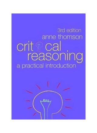 Critical Reasoning : A Practical Introduction paperback english - 5-Dec-08 - v1560151425/N26575593A_1