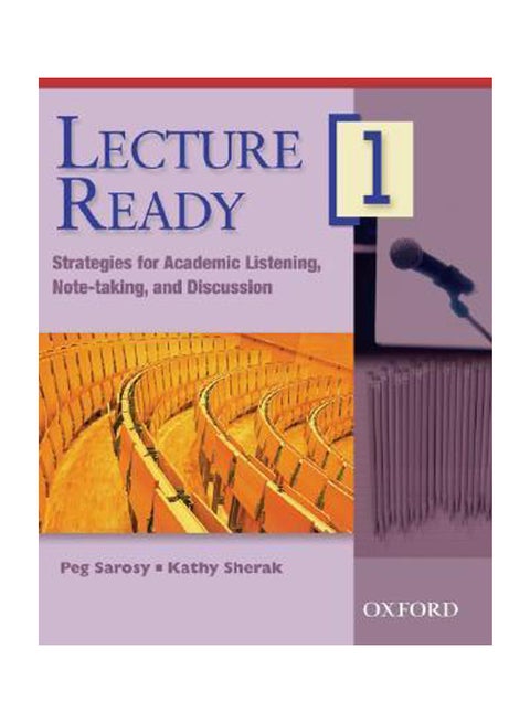 Lecture Ready 1 : Strategies For Academic Listening, Note-Taking, And Discussion paperback english - 21-Sep-06
