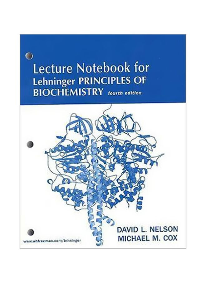Lecture Notebook For Lehninger Principles Of Biochemistry paperback english - 1-Jun-04
