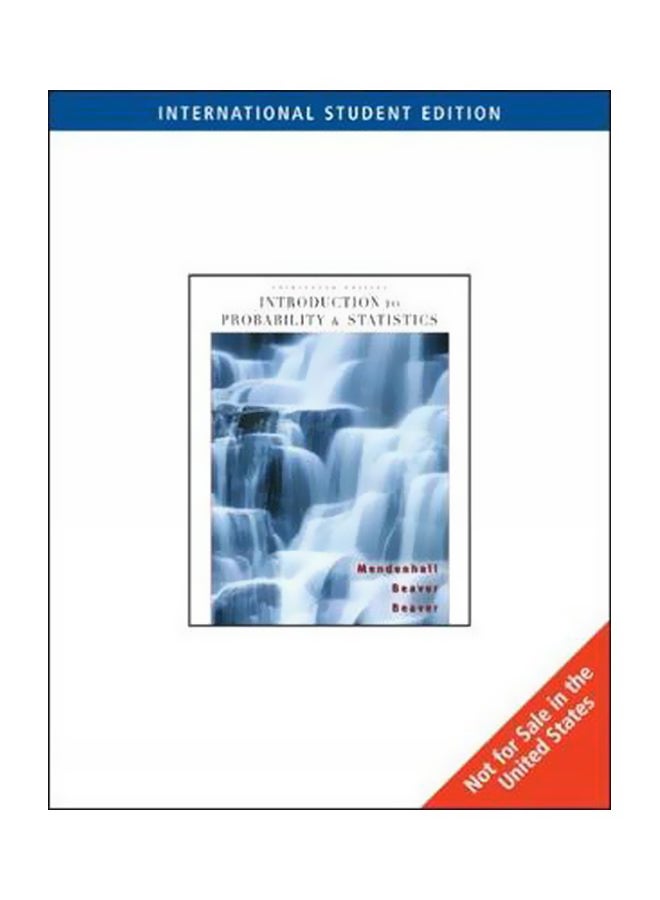 Introduction To Probability and Statistics Paperback English by Barbara M. Beaver - 19-Aug-08 