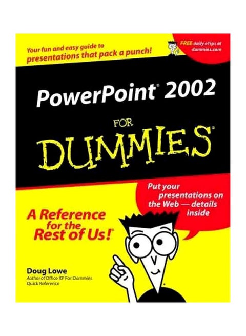 Powerpoint 2002 For Dummies paperback english - 15-Jun-01