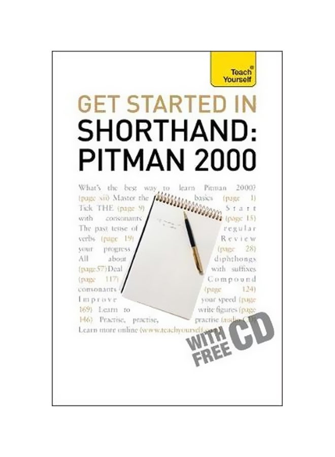 Teach Yourself Get Started In Shorthand: Pitman 2000 Paperback English by Pitman Publishing - 27-Dec-13