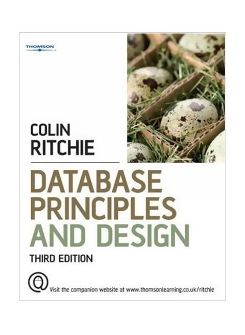 Database Principles And Design Third Edition Paperback English by Colin Ritchie - 16-Jun-08