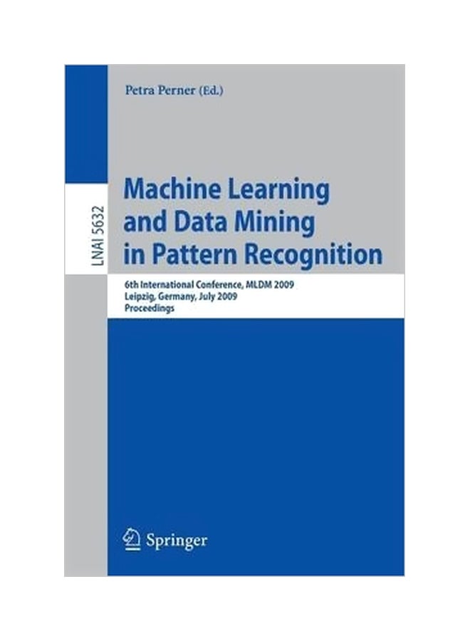 Machine Learning And Data Mining In Pattern Recognition Paperback English by Petra Perner 