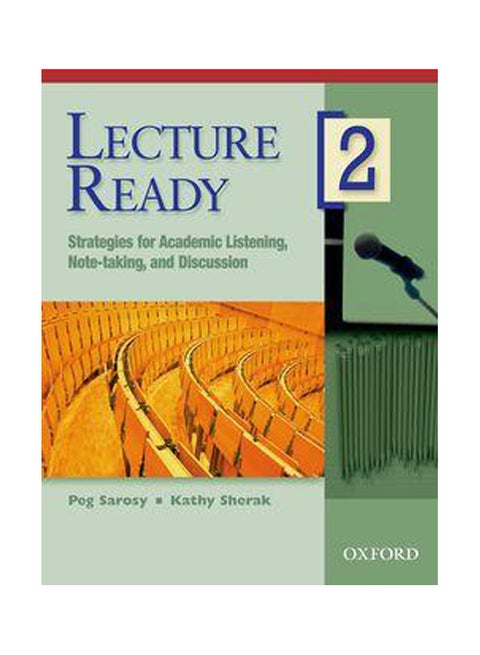 Lecture Ready 2 : Strategies For Academic Listening, Note-Taking, And Discussion paperback english - 5-Jan-06