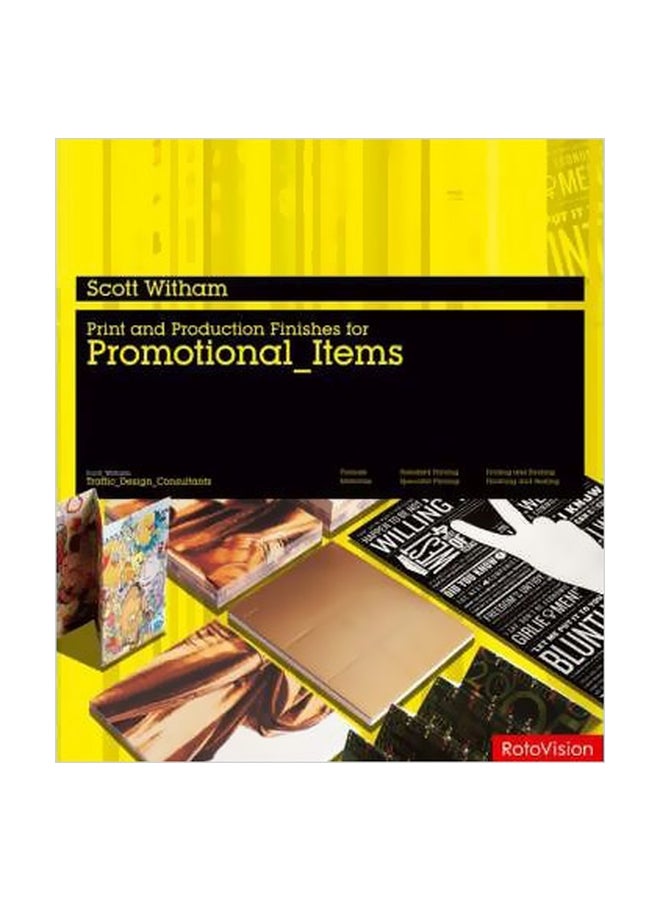 Print And Production Finishes For Promotional Items Hardcover English by Scott Witham - 01-Sep-07 