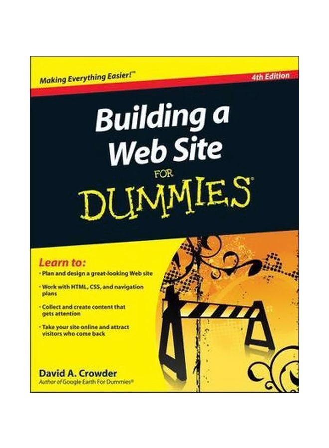 Building A Web Site For Dummies Paperback English by David A. Crowder - 21-Jun-10