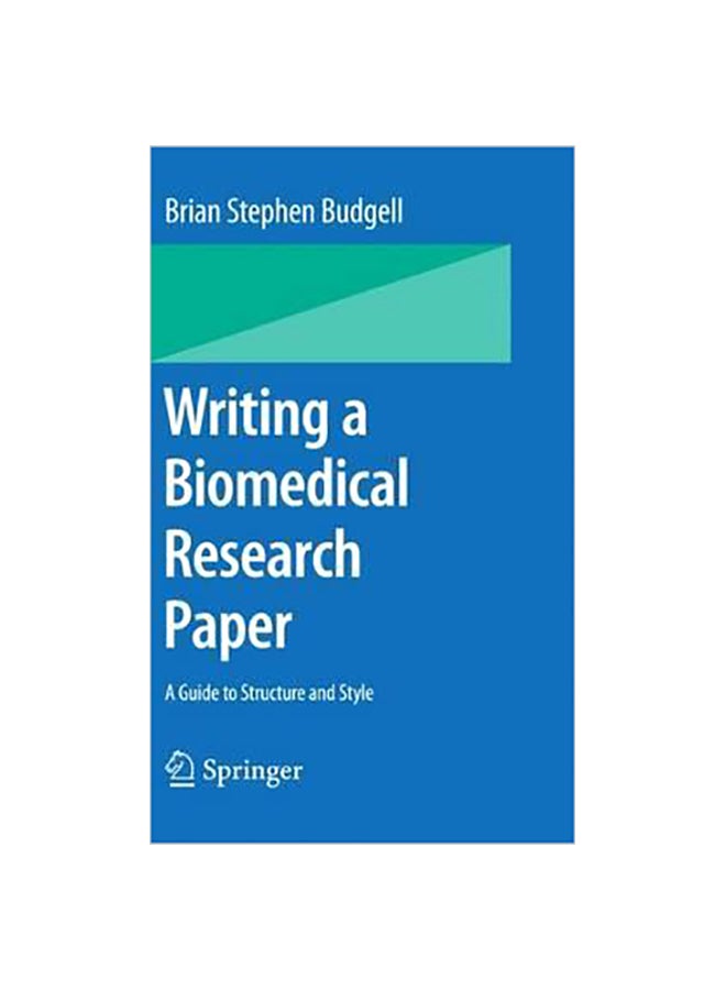Writing A Biomedical Research Paper Paperback English by Brian Budgell - 08-Jan-09 