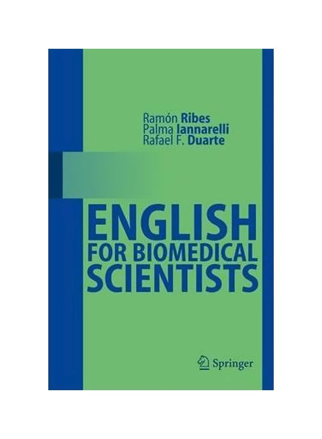 English For Biomedical Scientists Paperback English by Ramon Ribes - 07-Aug-09