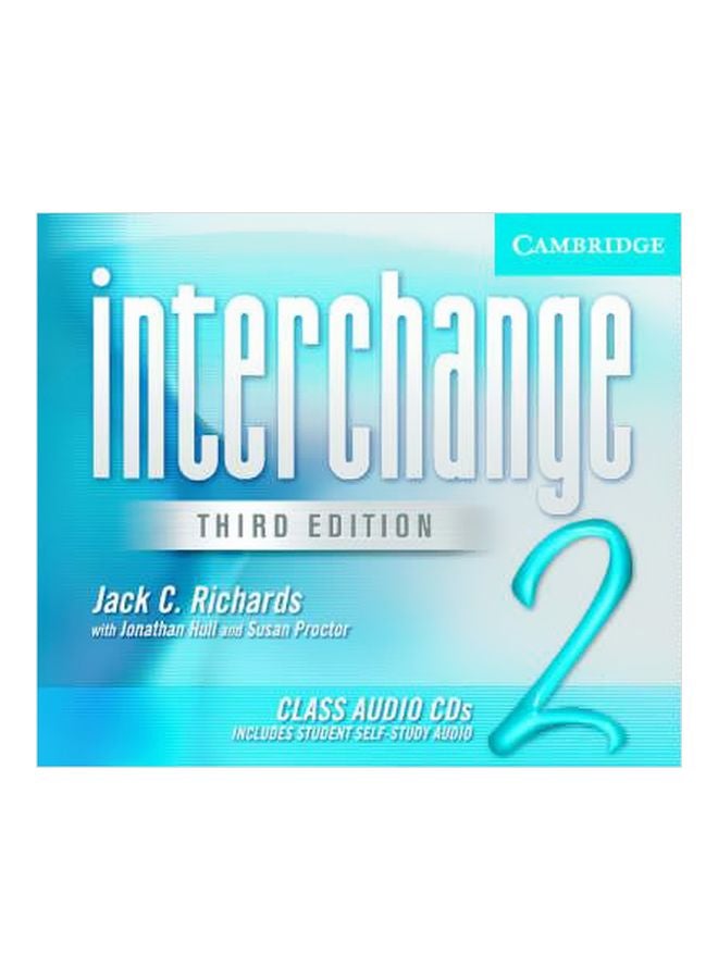 Interchange Class Audio CDs 2 Audiobook English by Jack C. Richards - 20-Dec-04 