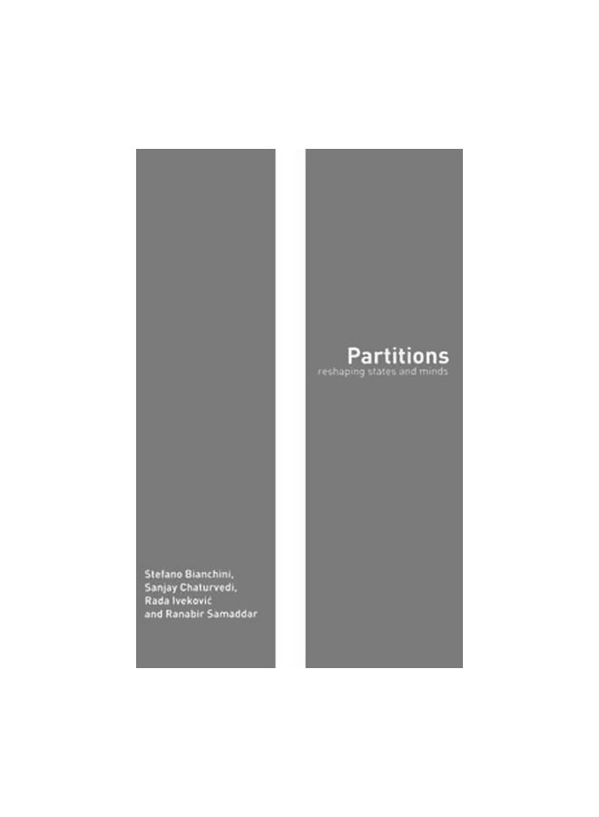 Partitions: Reshaping States And Minds Hardcover English by Stefano Bianchini - 30-Jan-06 