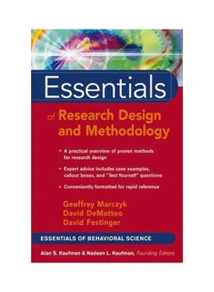 Essentials Of Research Design And Methodology Paperback English by Geoffrey R. Marczyk - 01-Apr-05 