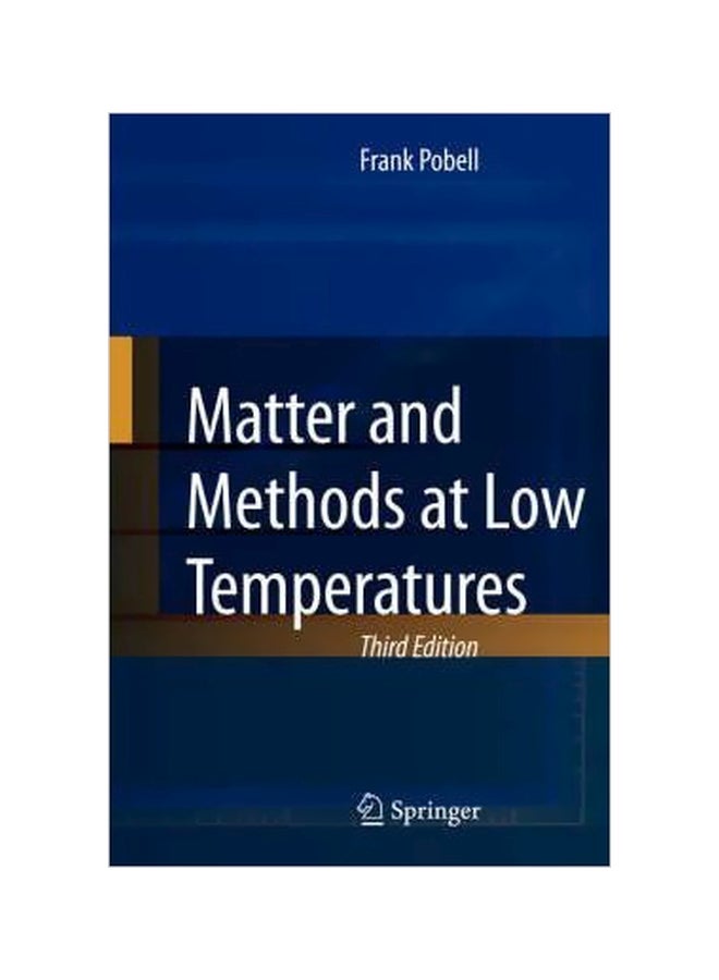 Matter And Methods At Low Temperatures Paperback English by Frank Pobell - 8-Feb-07
