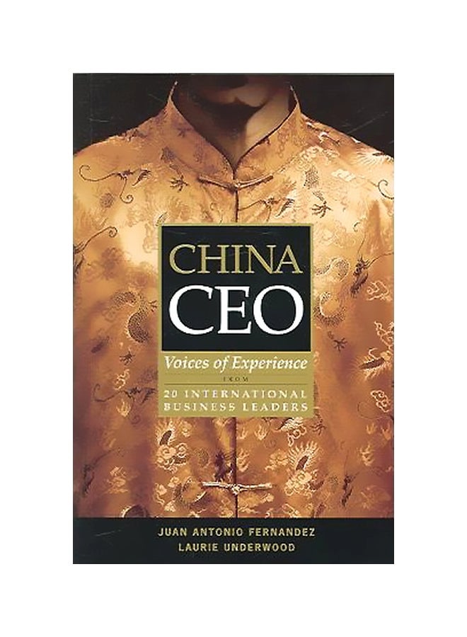 China CEO Paperback English by Juan Antonio Fernandez - 14-Apr-06