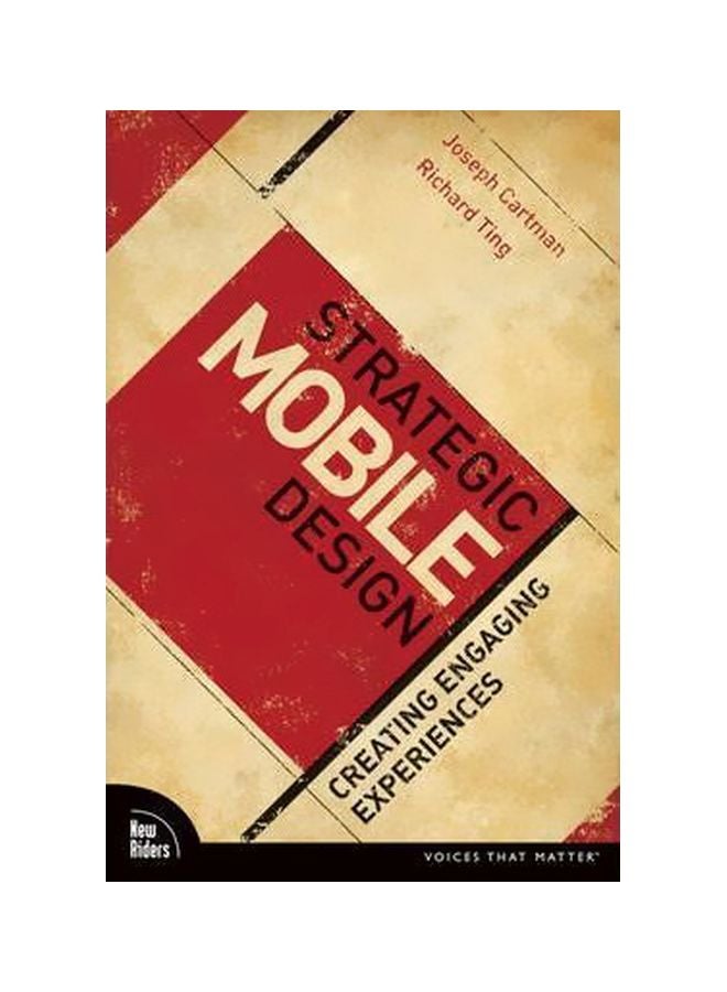 Strategic Mobile Design : Creating Engaging Experiences Paperback English by Joseph Cartman - 20 December 2008 