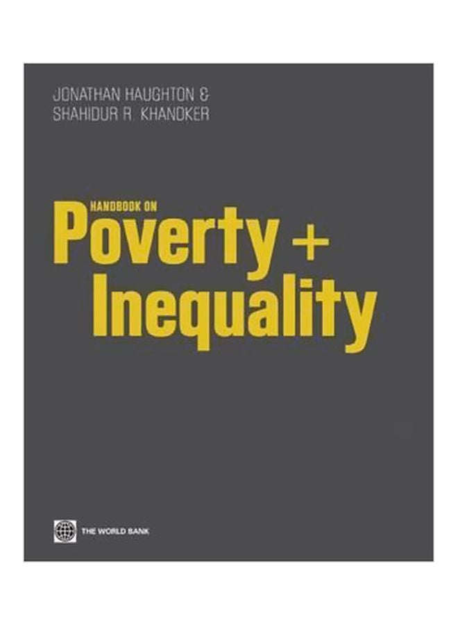 Handbook On Poverty And Inequality Paperback English by Jonathan Haughton - 30 March 2009 