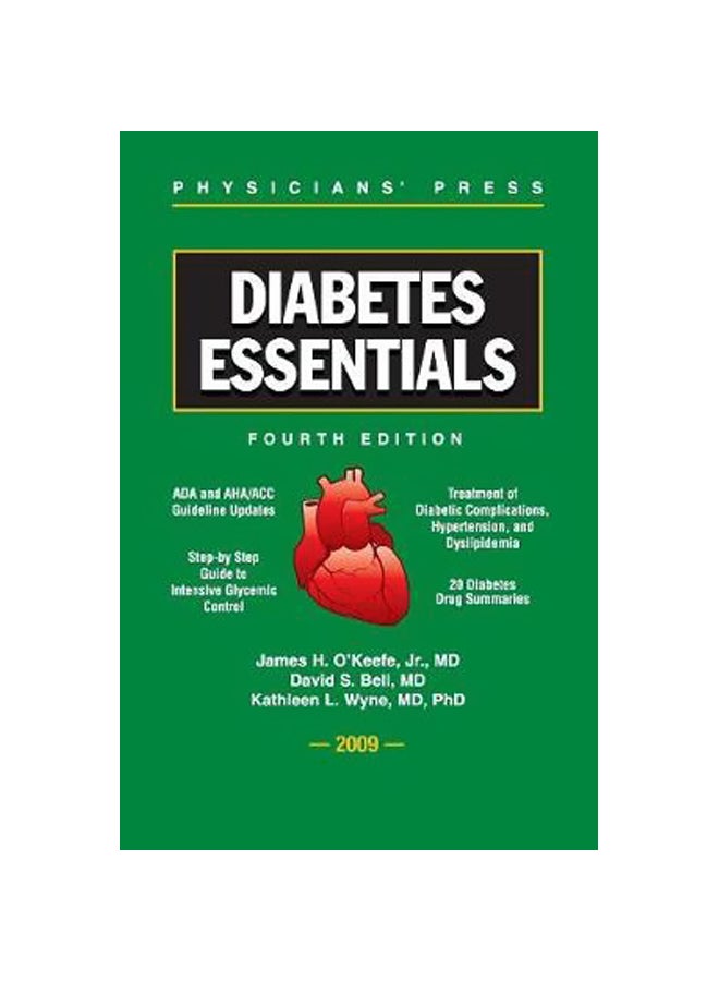 Diabetes Essentials 2009 Paperback English by Jr. James H. O'Keefe - 30 December 2008