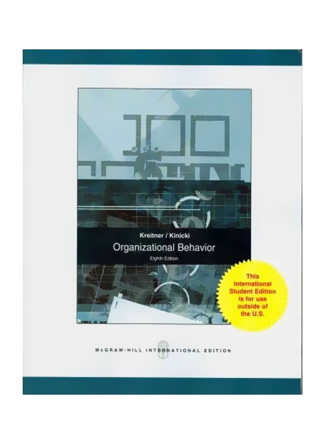 Organizational Behavior Paperback English by Robert Kreitner - 01 November 2007 