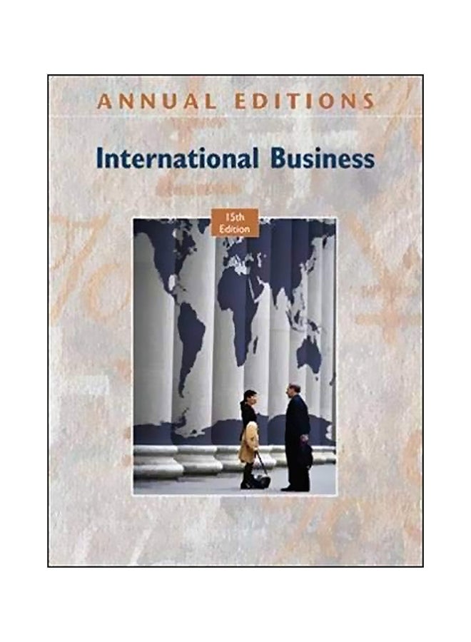 Annual Edition International Business 15/E Paperback English by Frederick Maidment - 17 October 2008 