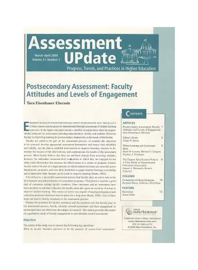 Assessment Update V21 paperback english - 27 April 2009 