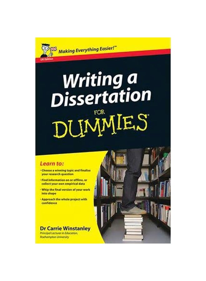 Writing a Dissertation For Dummies Paperback English by Carrie Winstanley - 24 January 2012 