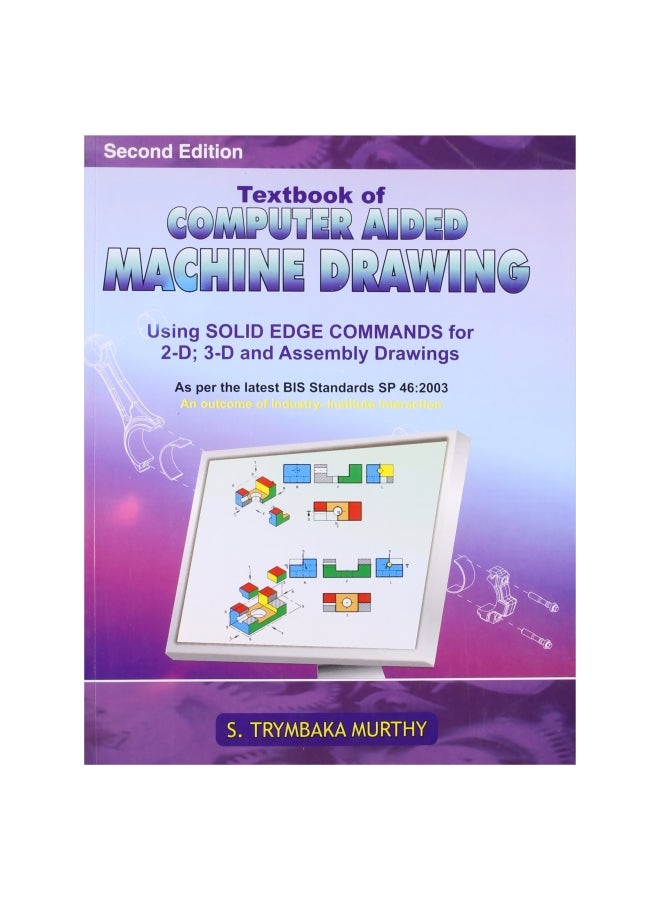 Textbook Of Computer Aided Machine Drawing Paperback English by S. Trymbaka Murthy - 01 December 2008 