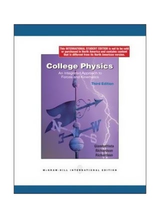 College Physics Paperback English by Alan Giambattista - 01 February 2009 - v1560152217/N26582095A_1