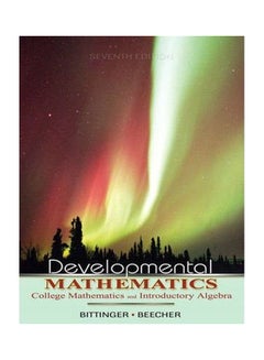 Developmental Mathematics 7th Edition Paperback English by Marvin L. Bittinger - 19 January 2007 