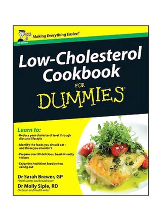 Low-Cholesterol Cookbook For Dummies Paperback English by Dr. Sarah Brewer - 04 March 2009 - v1560152385/N26586011A_1