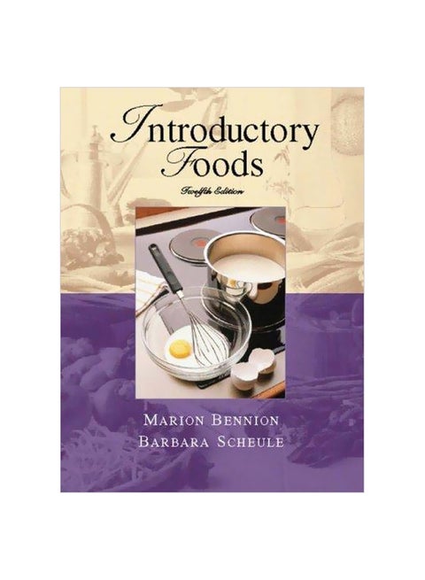 Introductoy Foods Paperback English by Marion Bennion - 14 August 2003