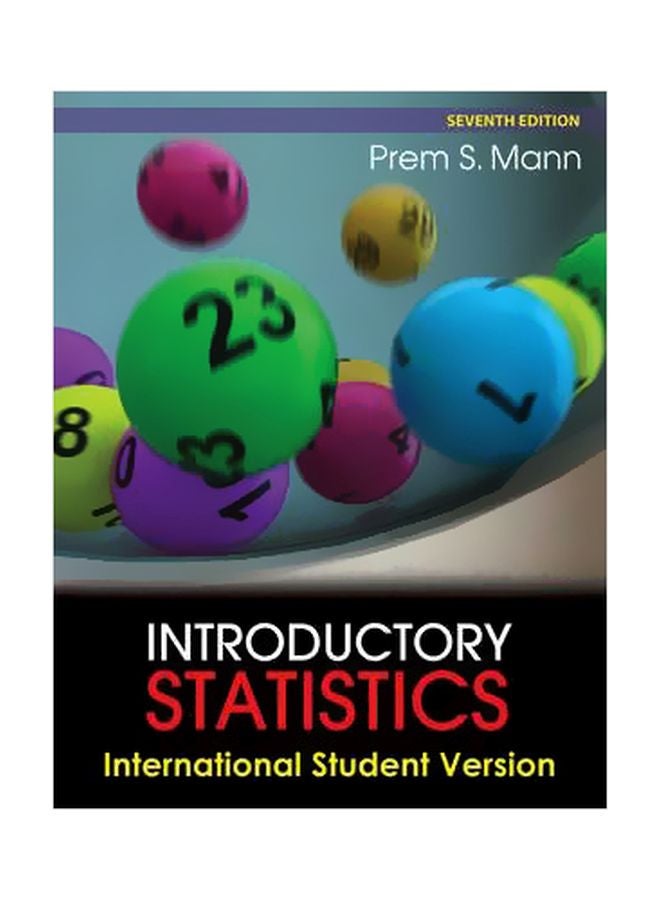 Introductory Statistics: International Student Version Paperback English by Prem S. Mann - 18 December 2010 
