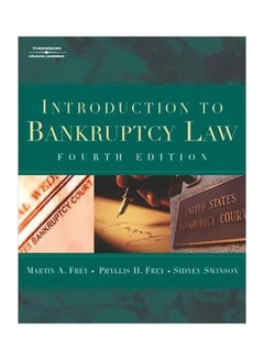 Introduction To Bankruptcy Law Hardcover English by Frey - 22 August 2004 