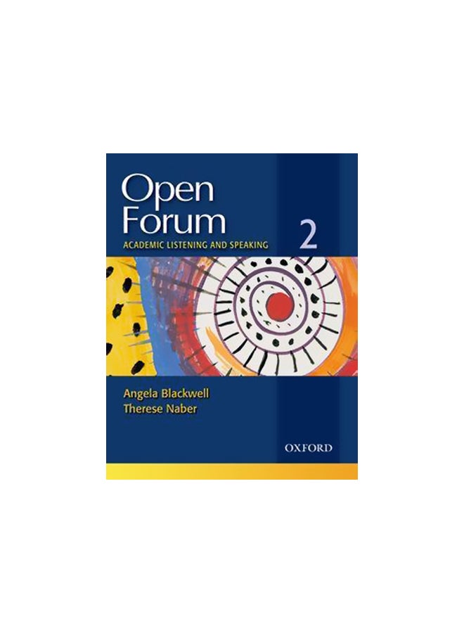 Open Forum 2 Paperback English by Angela Blackwell - 19-Apr-06