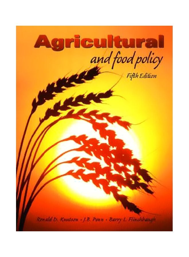 Agricultural And Food Policy Hardcover English by J. B. L. Penn - 05 June 2003