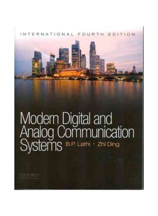 Modern Digital And Analog Communications Systems Paperback English by Zhi Ding - 02 July 2009 - v1560152585/N26586285A_1