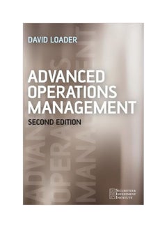 Advanced Operations Management Paperback English by David Loader - 19 May 2006