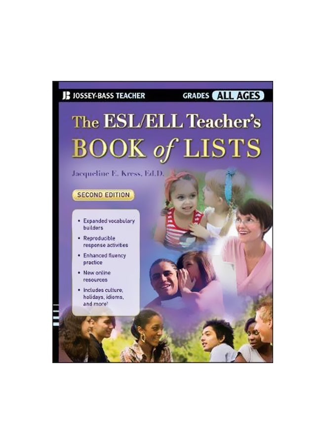 The ESL/ELL Teacher's Book Of Lists Paperback English by Jacqueline E. Kress - 13 October 2008 