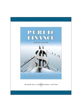 Public Finance Paperback English by Harvey S. Rosen - 01 July 2007 - v1560152784/N26586177A_1