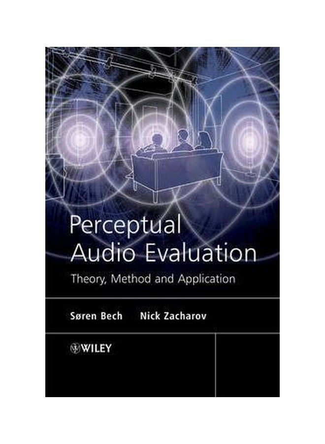 Perceptual Audio Evaluation: Theory, Method And Application Hardcover English by Soren Bech - 11-Jul-06 