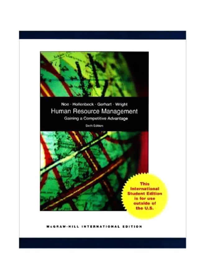 Human Resource Management 6th Edition Paperback English by Raymond Andrew Noe - 01 December 2007 