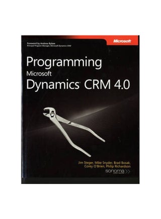 Programming Microsoft Dynamics CRM 4.0 paperback english - 20-Nov-08 - v1560152928/N26587342A_1