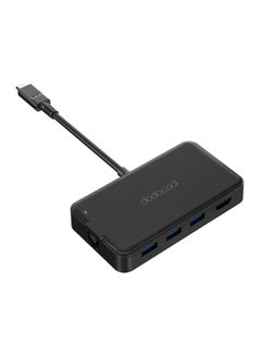 dodocool 7-In-1 Multiport Hub Black  - Image 1