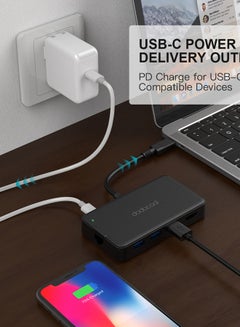 dodocool 7-In-1 Multiport Hub Black  - Image 5