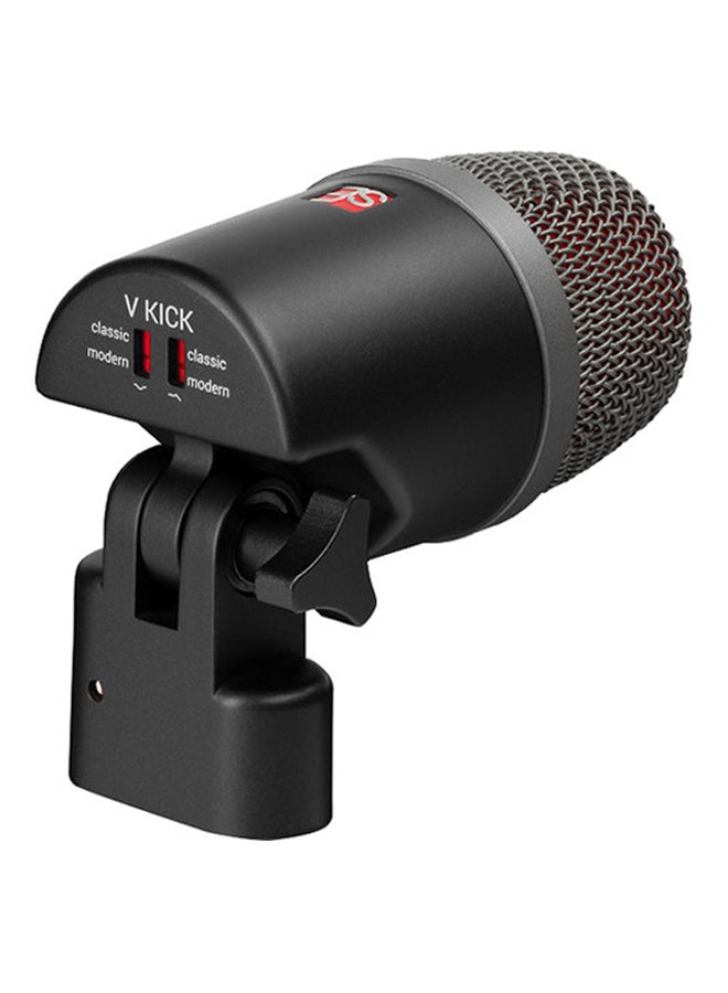 SE Electronics V Kick - Dynamic Percussion Instrument Microphone for Drums & Bass VKick Black  - Image 2