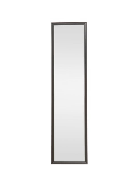 Essential Rectangular Dressing Mirror Black 120cm